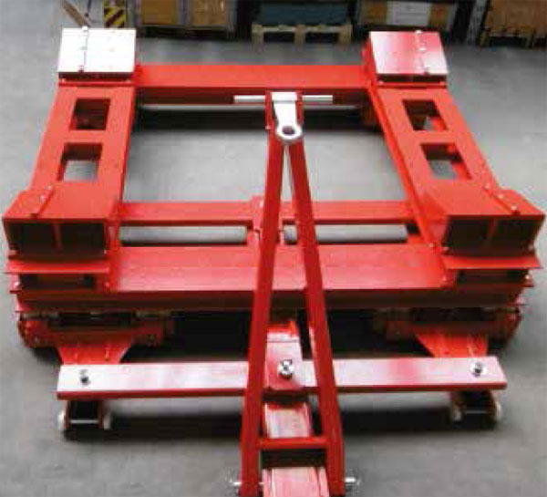 Cable coils trolley